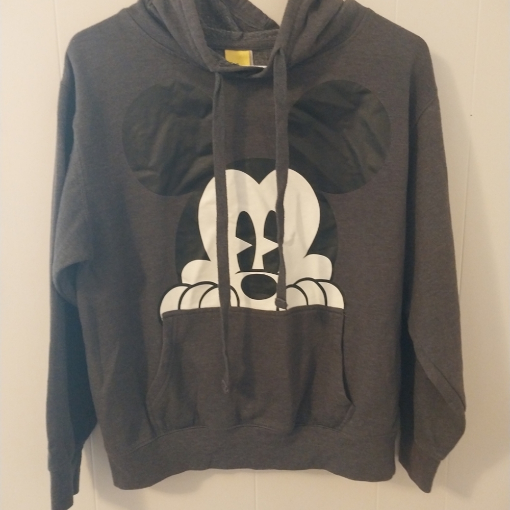 Disney Gray Mickey Mouse Hoodie